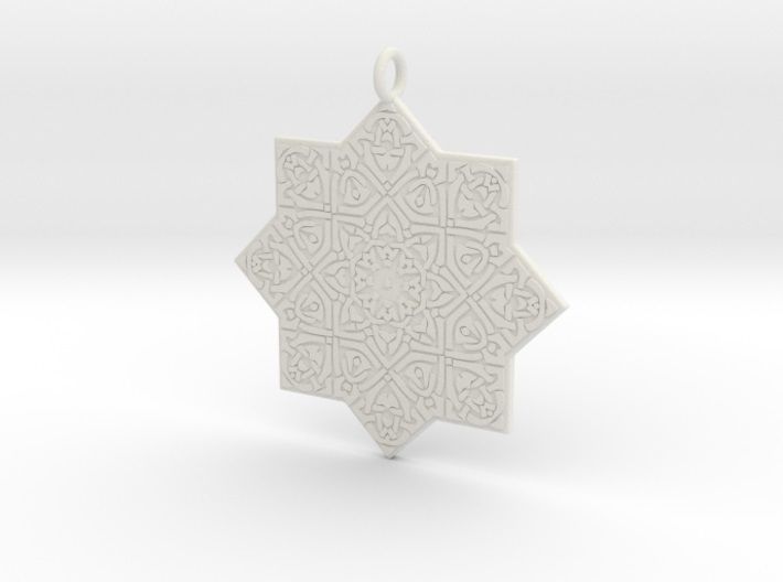 Celtic Knot Pendant 3D print model_2