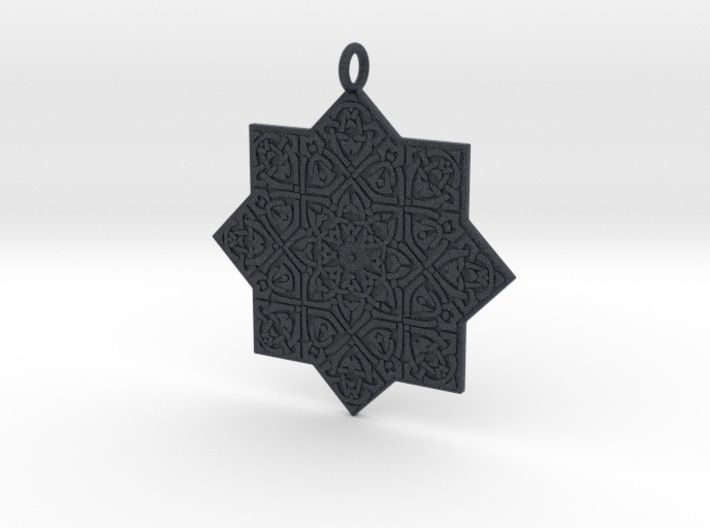 Celtic Knot Pendant 3D print model_9
