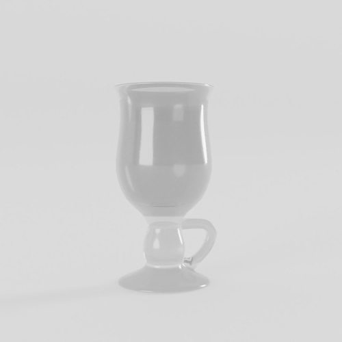 Irish Coffee Glass 3D model