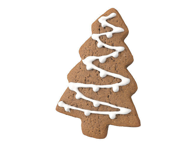 Photorealistic Christmas Tree Gingerbread 3D Scan 1 3D model