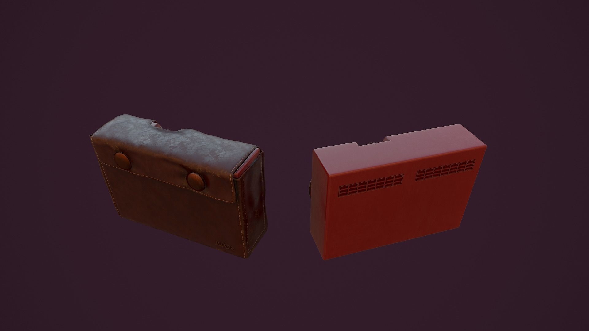 Radio Spica st-600 Low-poly 3D model_19