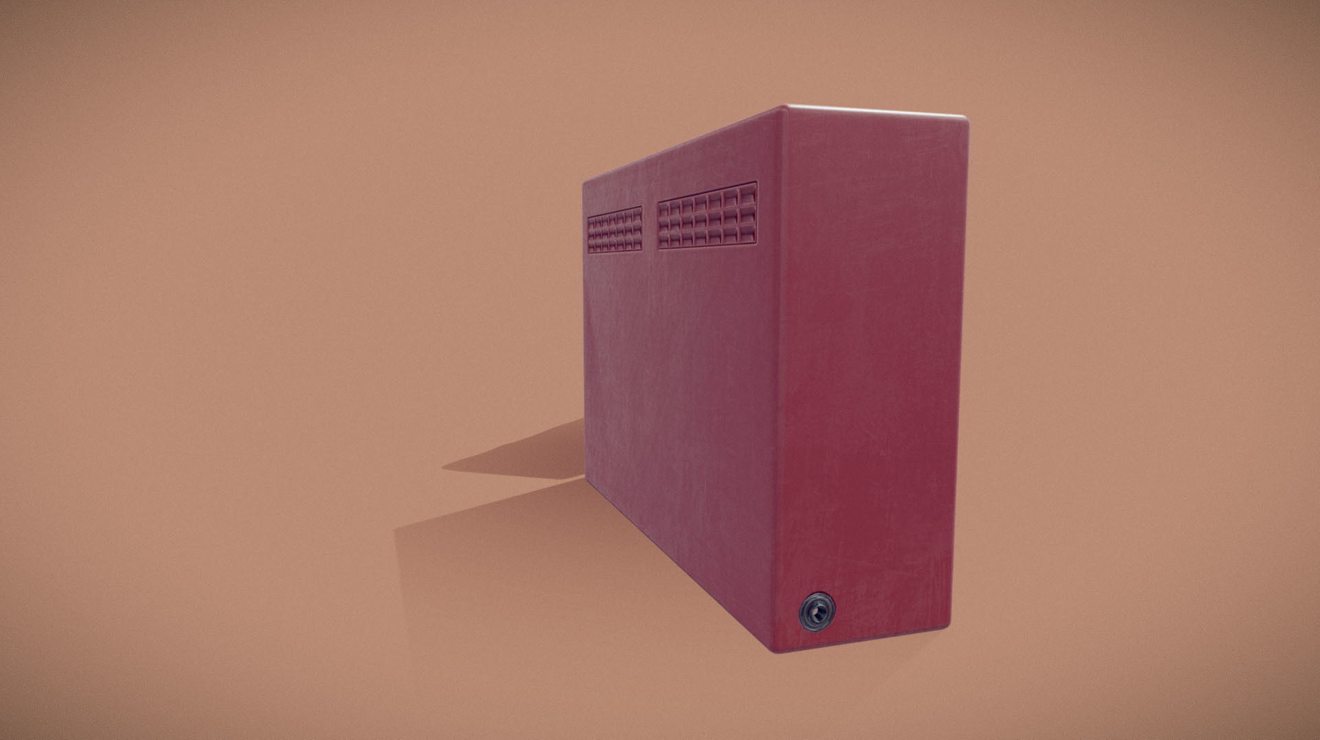 Radio Spica st-600 Low-poly 3D model_10