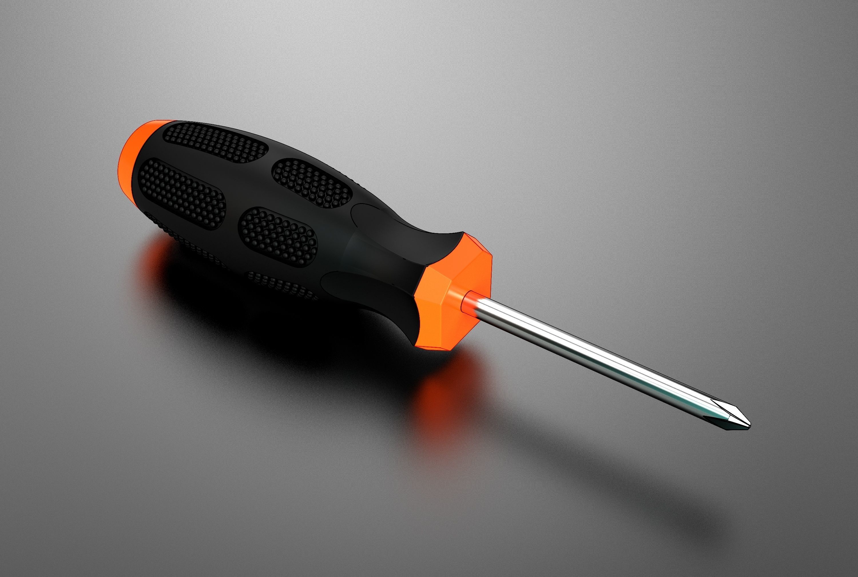 Screwdriver 3D model_2