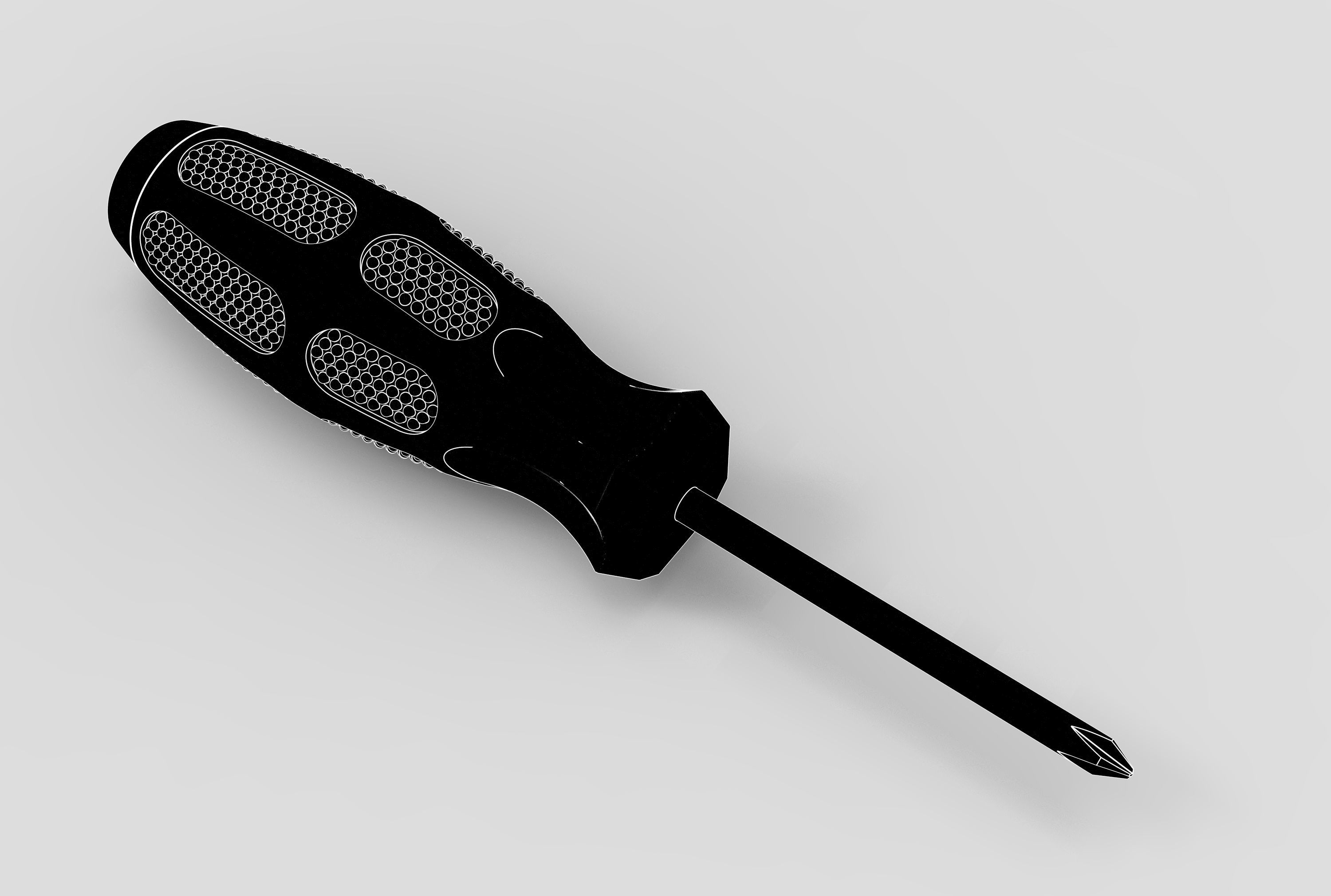Screwdriver 3D model_5