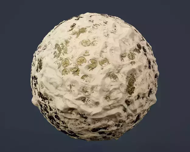 Sand Pirate Treasure Terrain Seamless PBR Texture