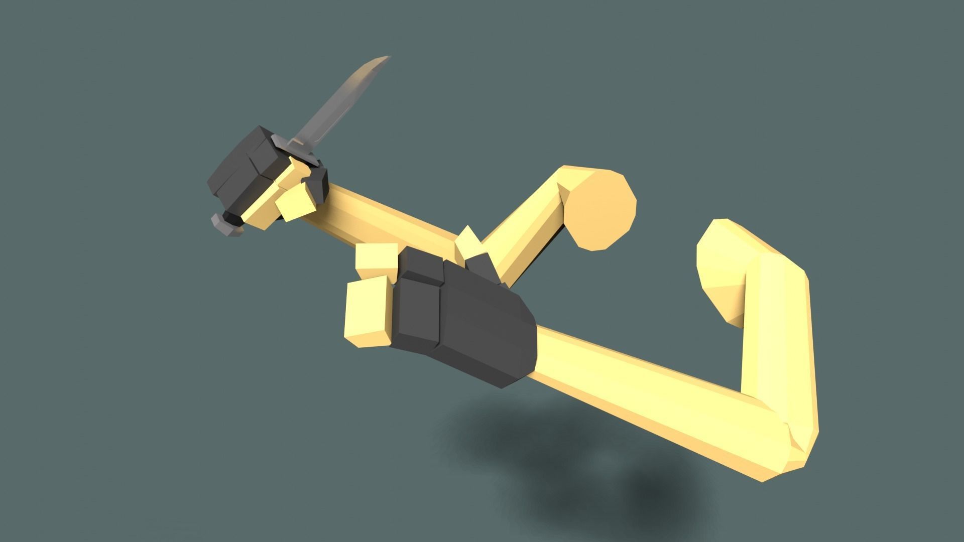 Low Poly FPS Starter Kit Low-poly 3D model_3