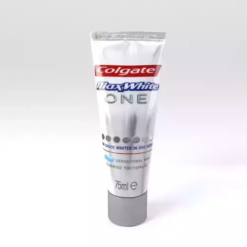 Toothpaste Colgate Free low-poly 3D model