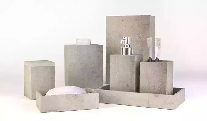 Bathroom Set two toothbrushes in box