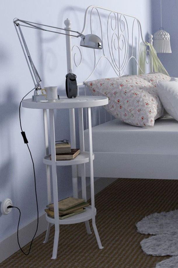 Old Books LOW POLY Low-poly 3D model_3