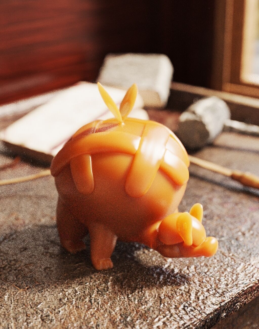 Pokemon Appletun 3D print model_2
