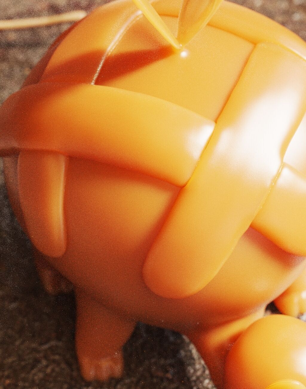 Pokemon Appletun 3D print model_3