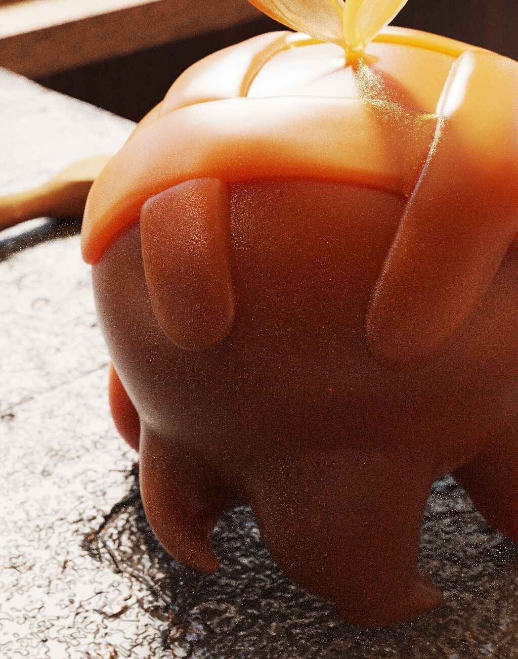 Pokemon Appletun 3D print model_6