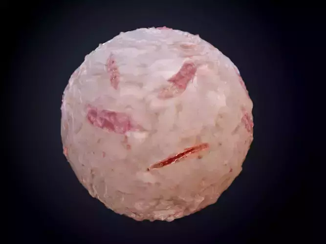 Gore Blood Guts Skin Cuts Seamless PBR Texture 07 Texture
