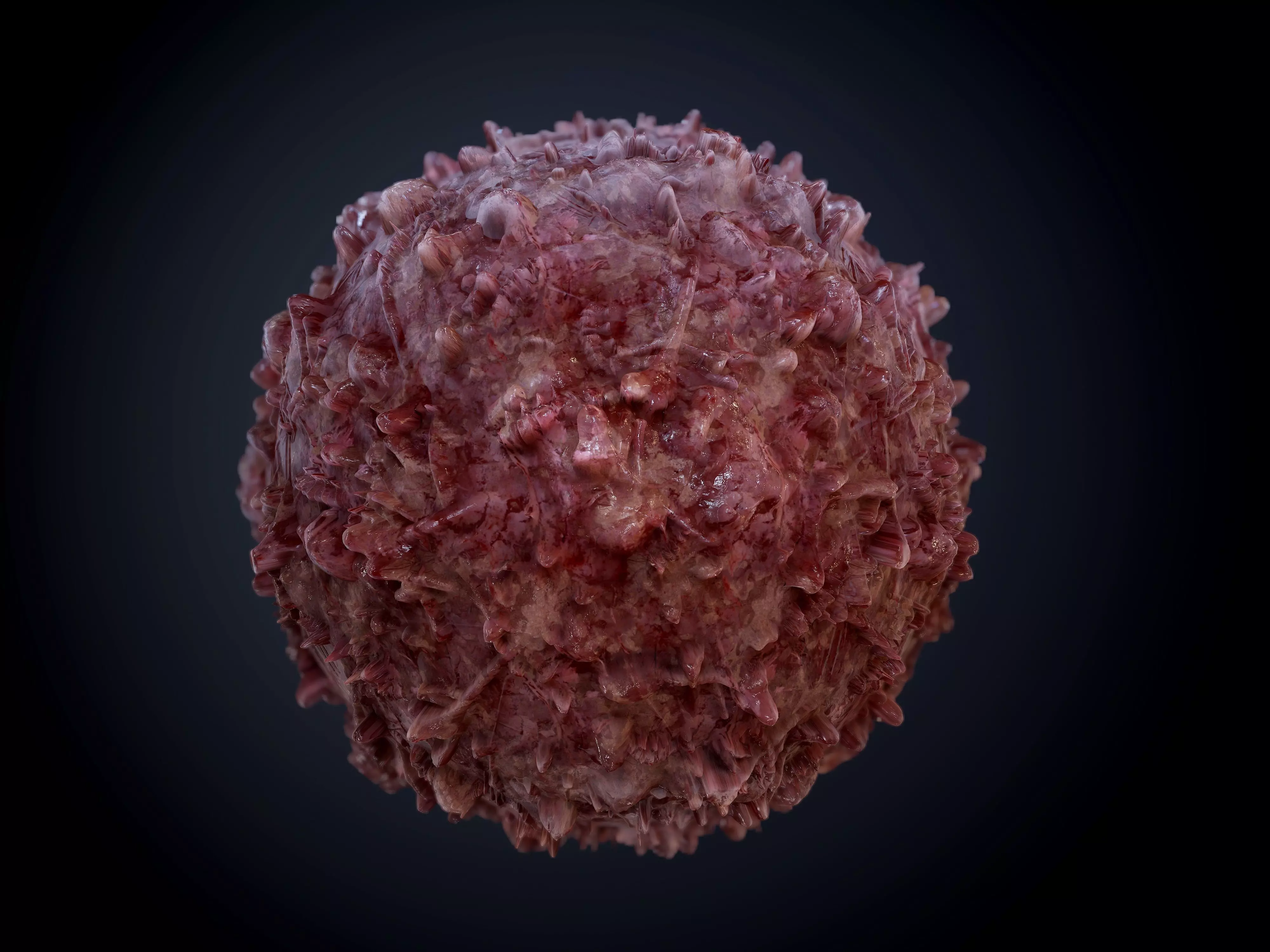 Gore Blood Guts Skin Cuts Seamless PBR Texture 22 Texture_0