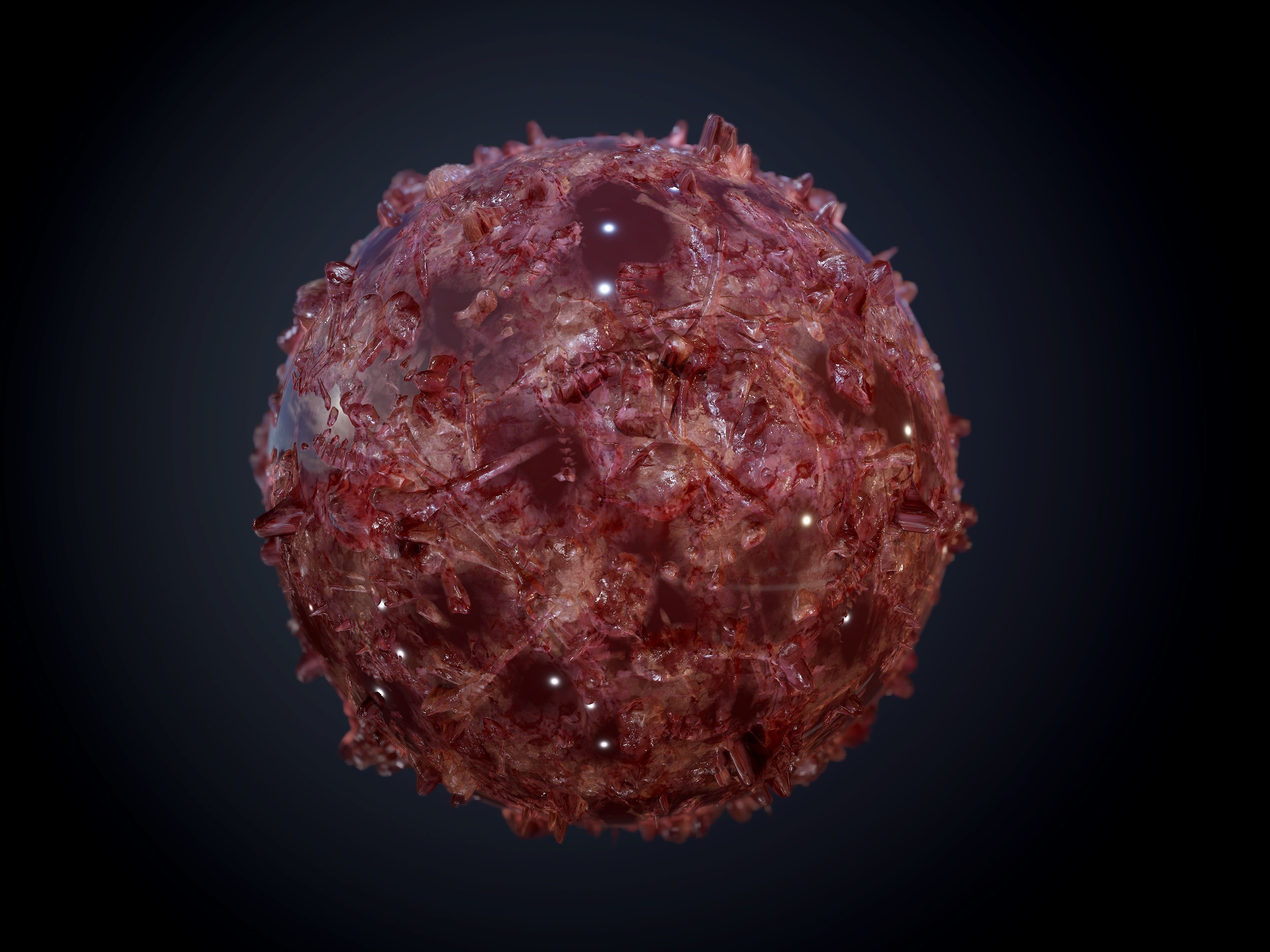 30 Horror Gore Skin Seamless PBR Texture Pack Texture_24