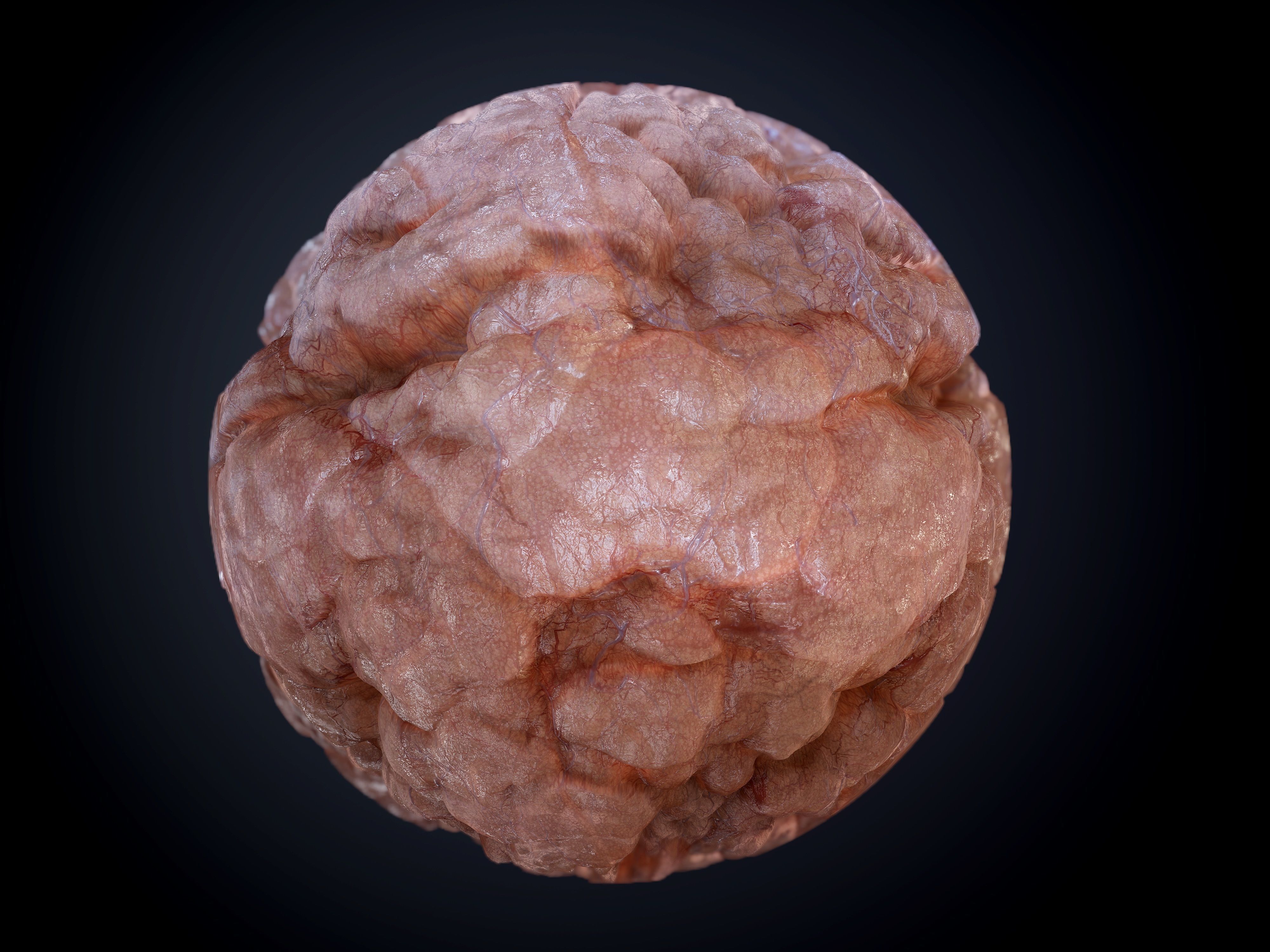 30 Horror Gore Skin Seamless PBR Texture Pack Texture_12