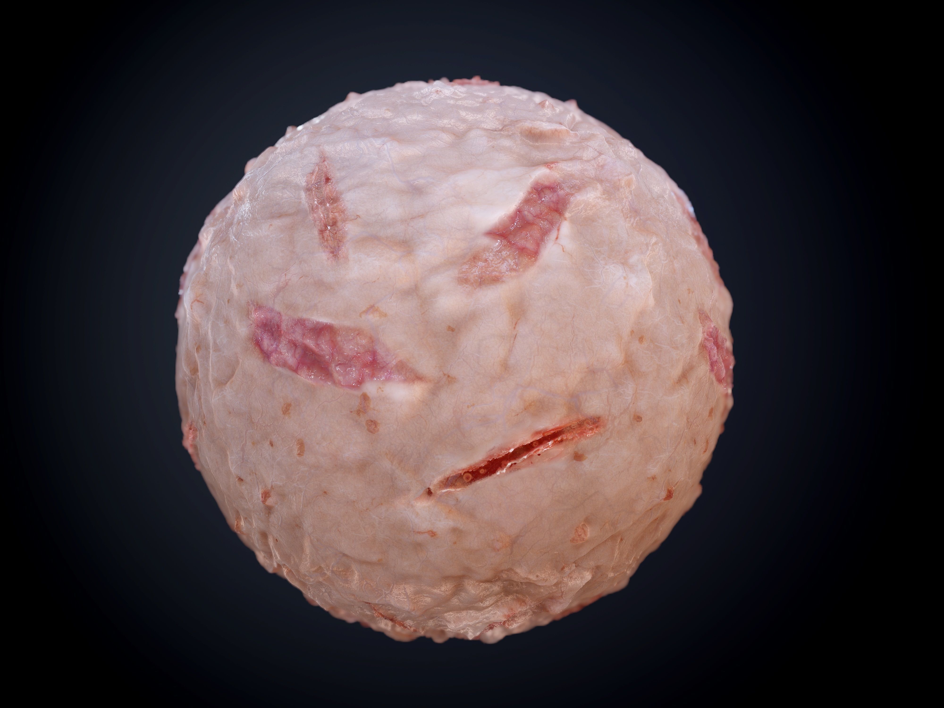 30 Horror Gore Skin Seamless PBR Texture Pack Texture_8