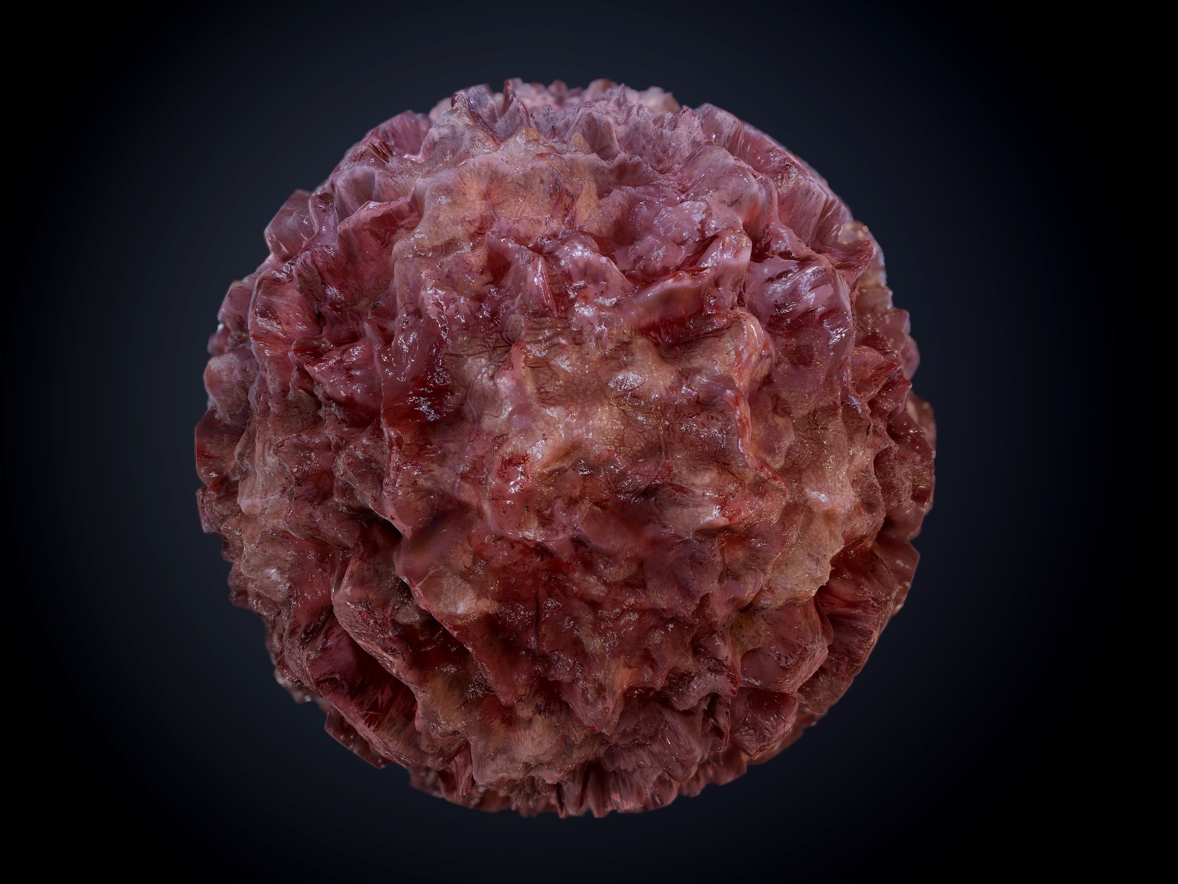 30 Horror Gore Skin Seamless PBR Texture Pack Texture_13