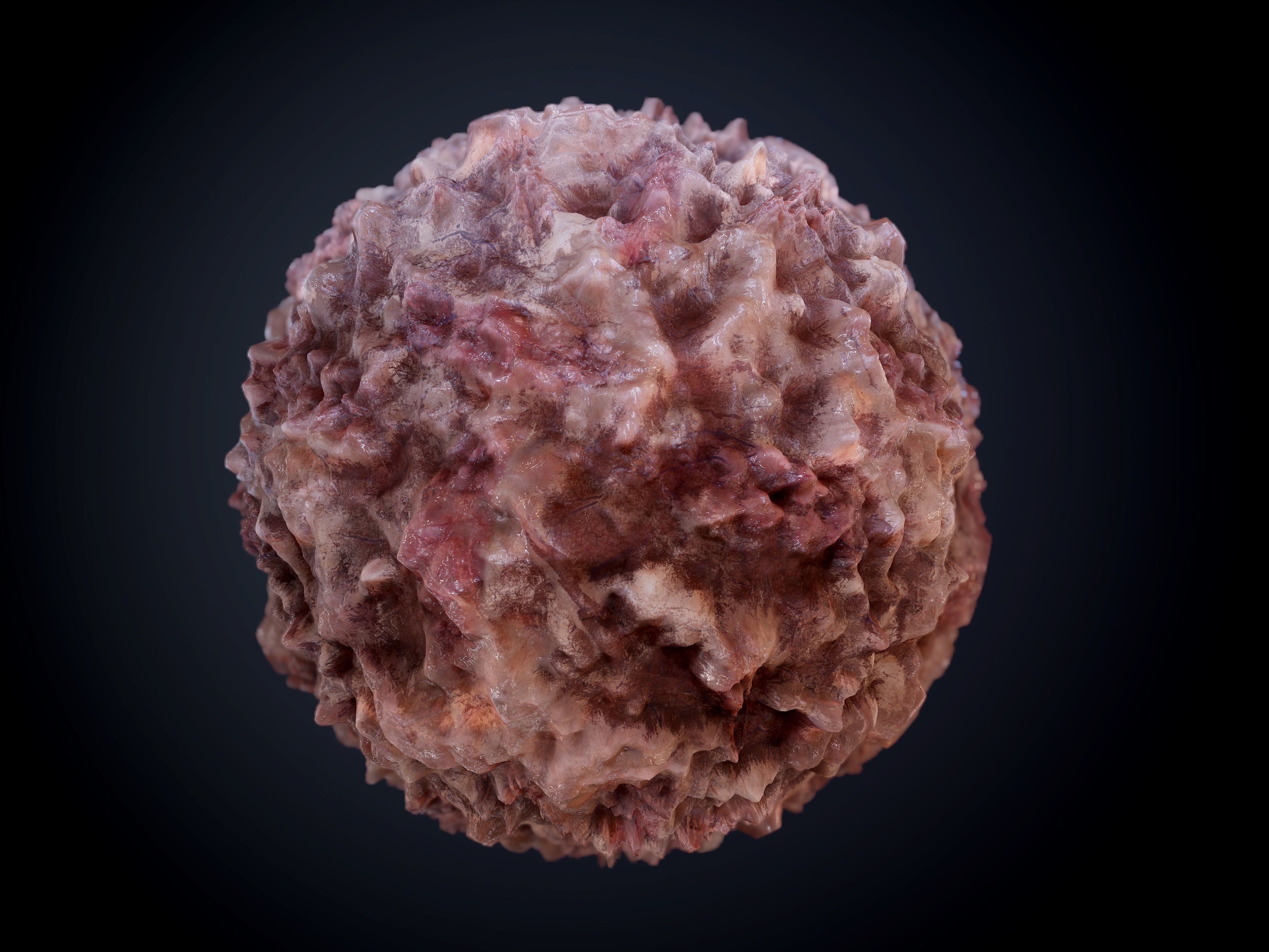 30 Horror Gore Skin Seamless PBR Texture Pack Texture_26