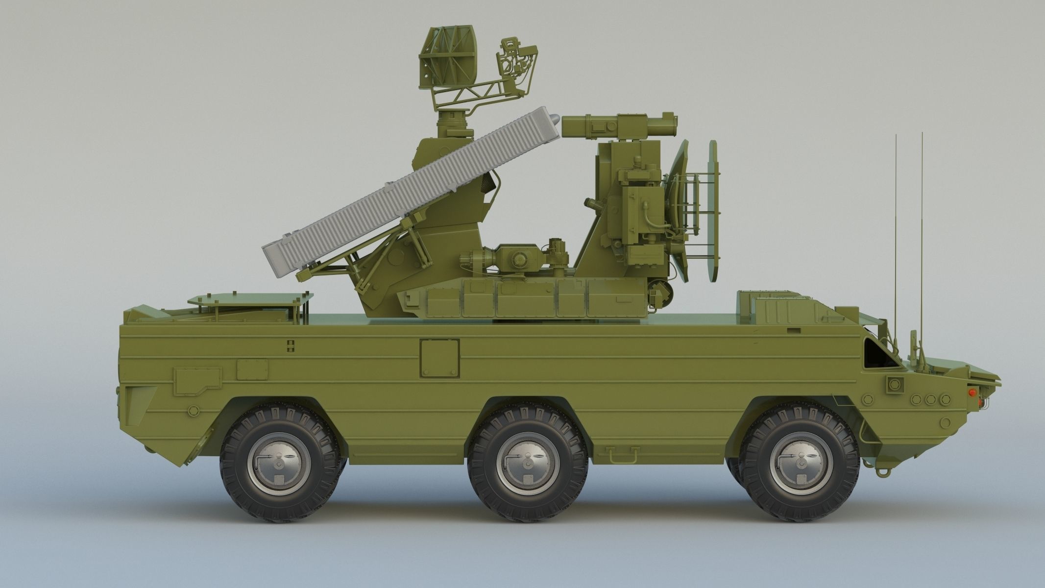 9K33 Osa SA-8 Gecko 3D model_4