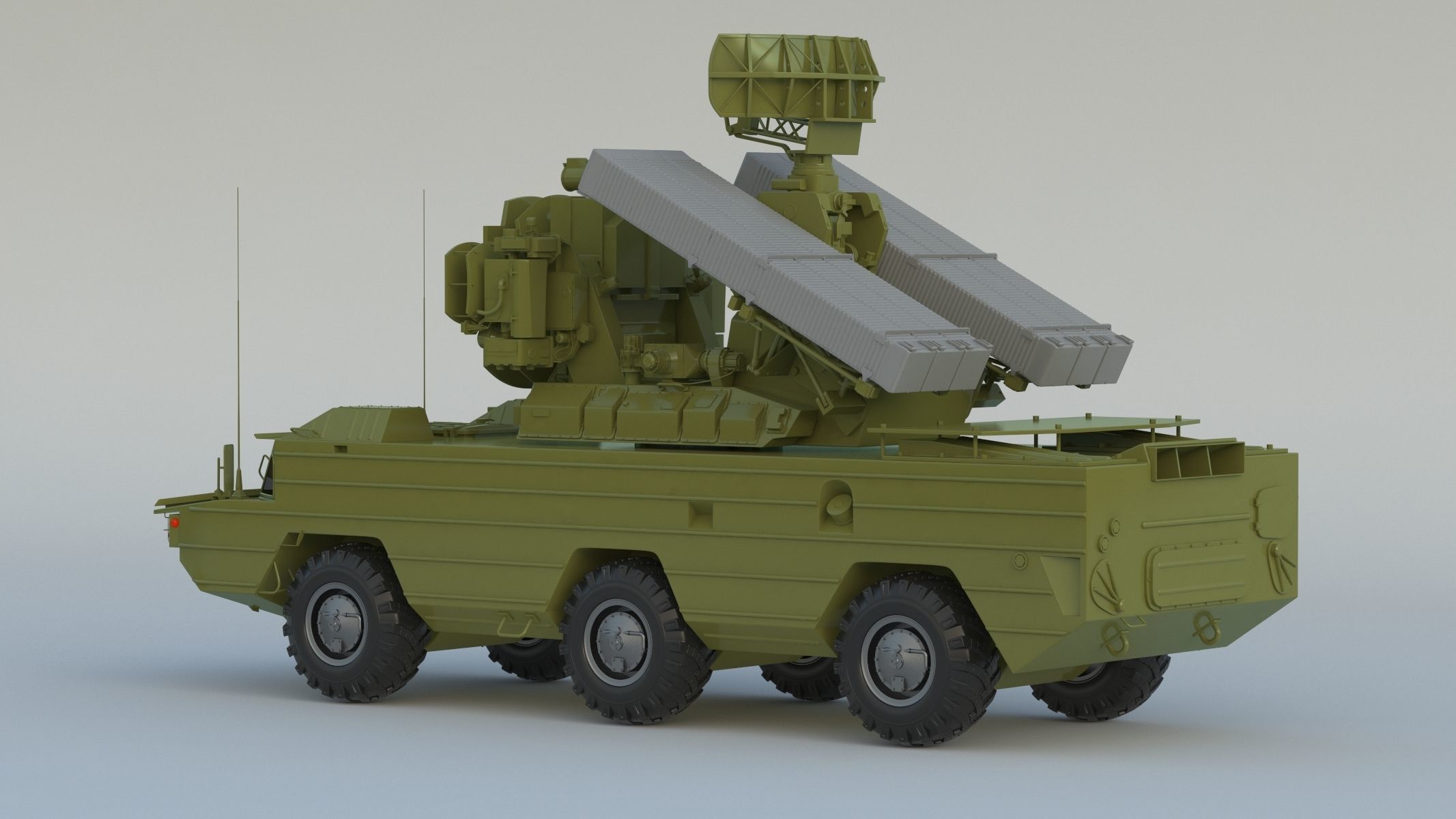 9K33 Osa SA-8 Gecko 3D model_1
