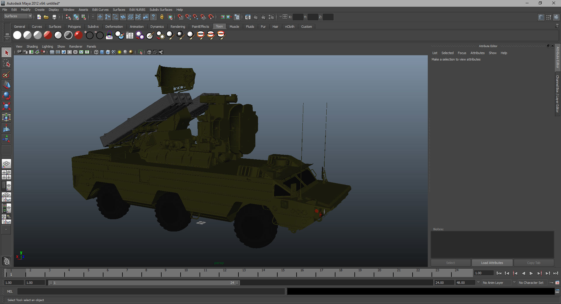 9K33 Osa SA-8 Gecko 3D model_36