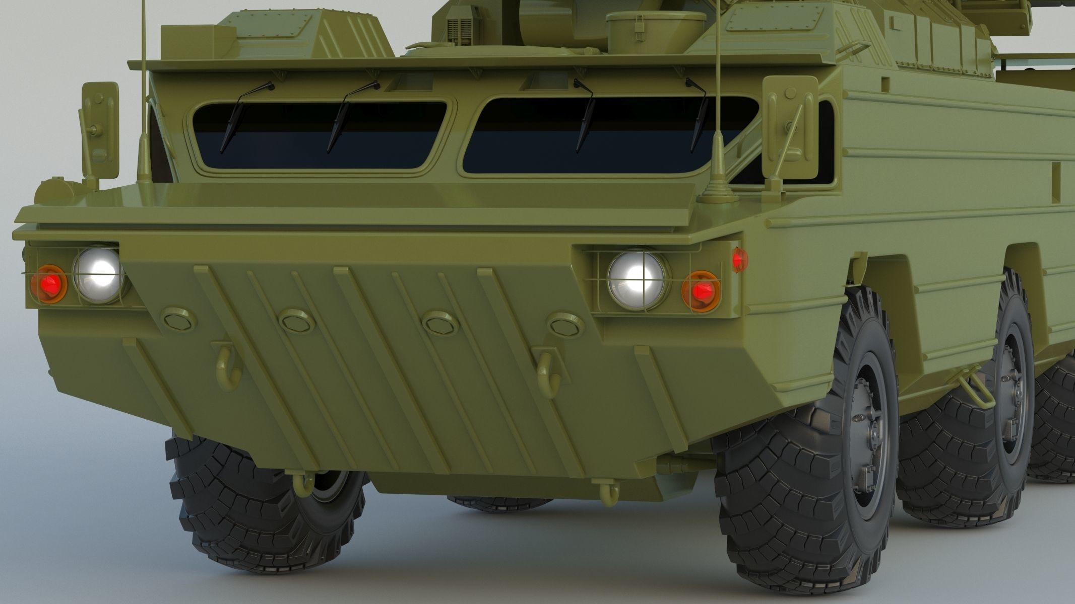 9K33 Osa SA-8 Gecko 3D model_8