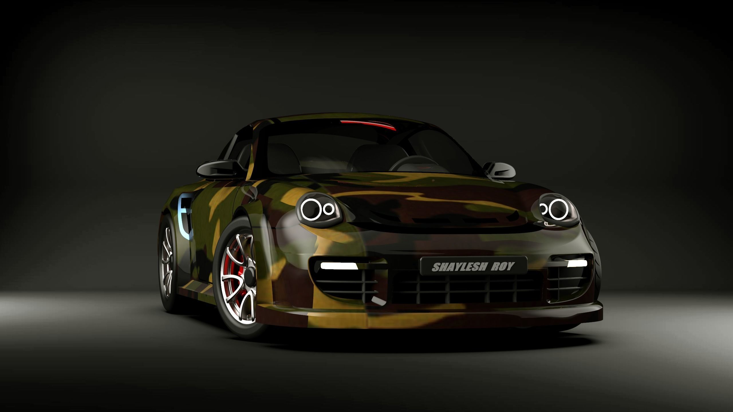 Porsche 911 3D model_3