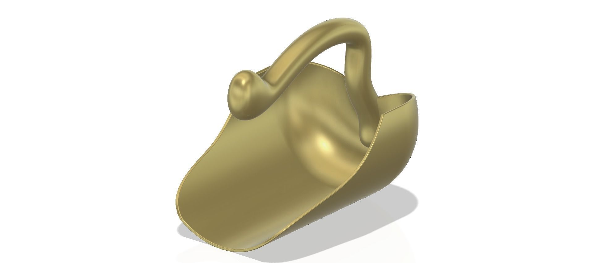 scoop for small boats yachts kitchen for 3d print and cnc