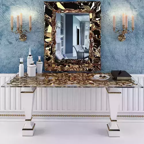 ROME IV Golden Decorative Interior Design Classic Set Pro