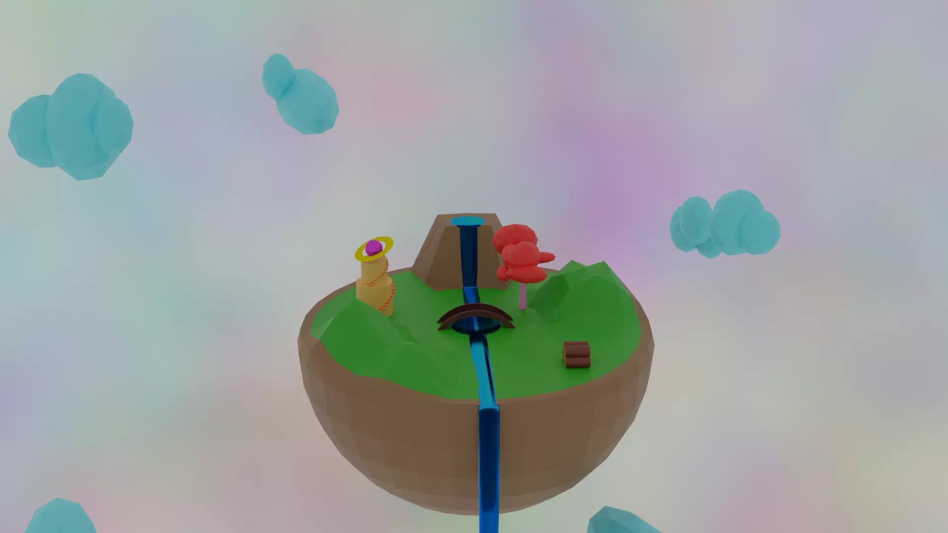 Tree model Low poly by Thailand 3D model_0