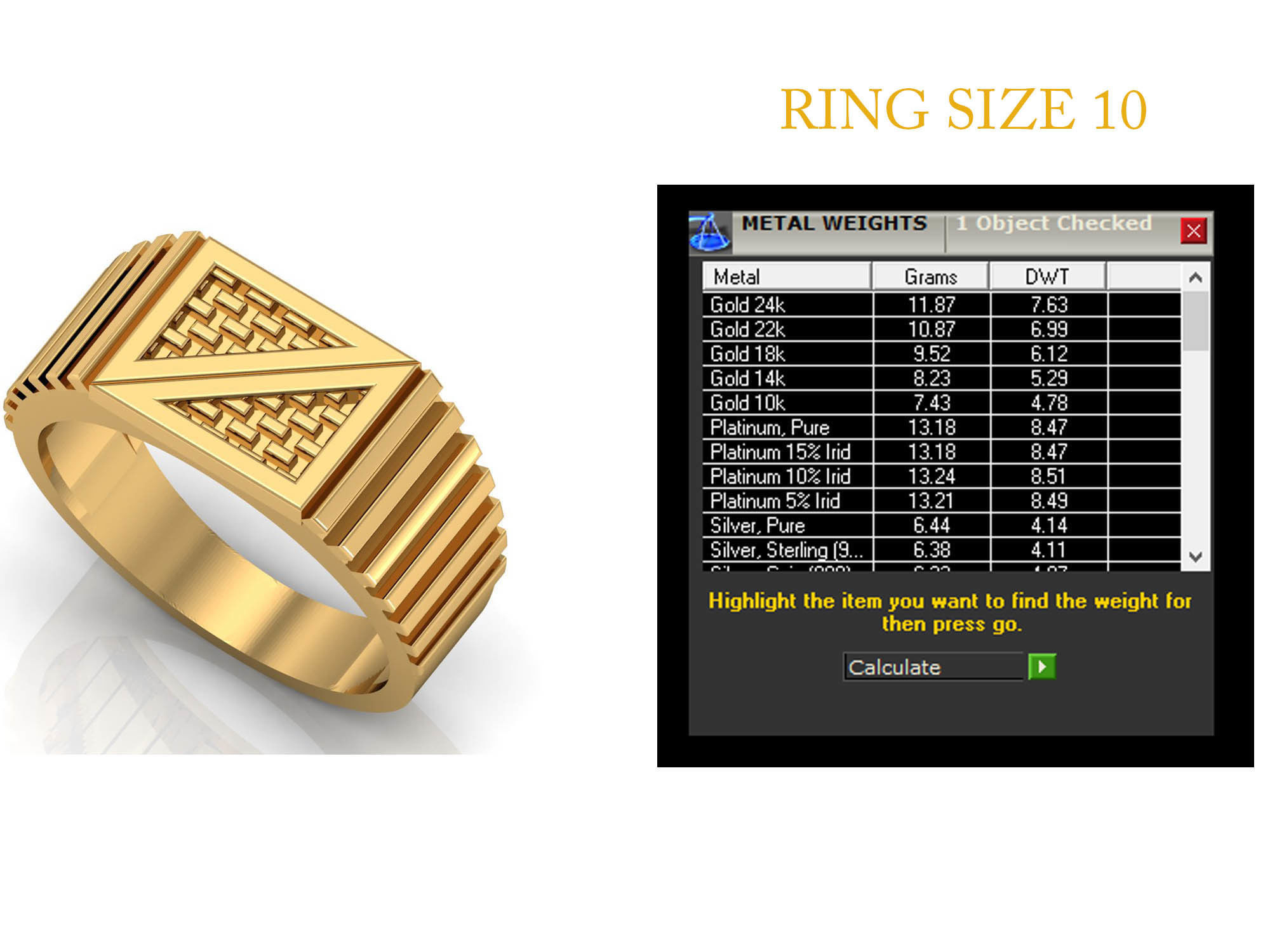 TEXTURE GENTS RING  CAN PRINT WITH ANY CAM MACHINE 3D print model_2