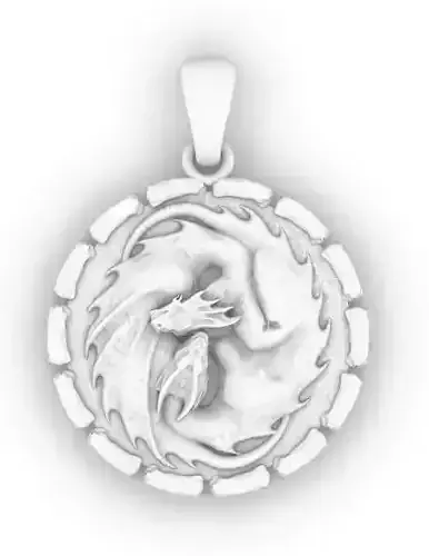 Dragon game of thrones pendant