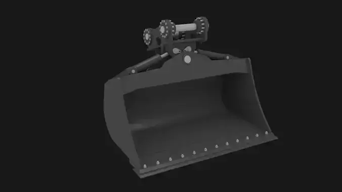 Excavator tilt bucket 