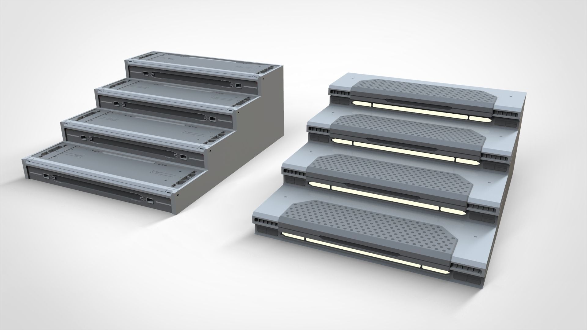 sci-fi Architecture kitbash 12 3D model_12