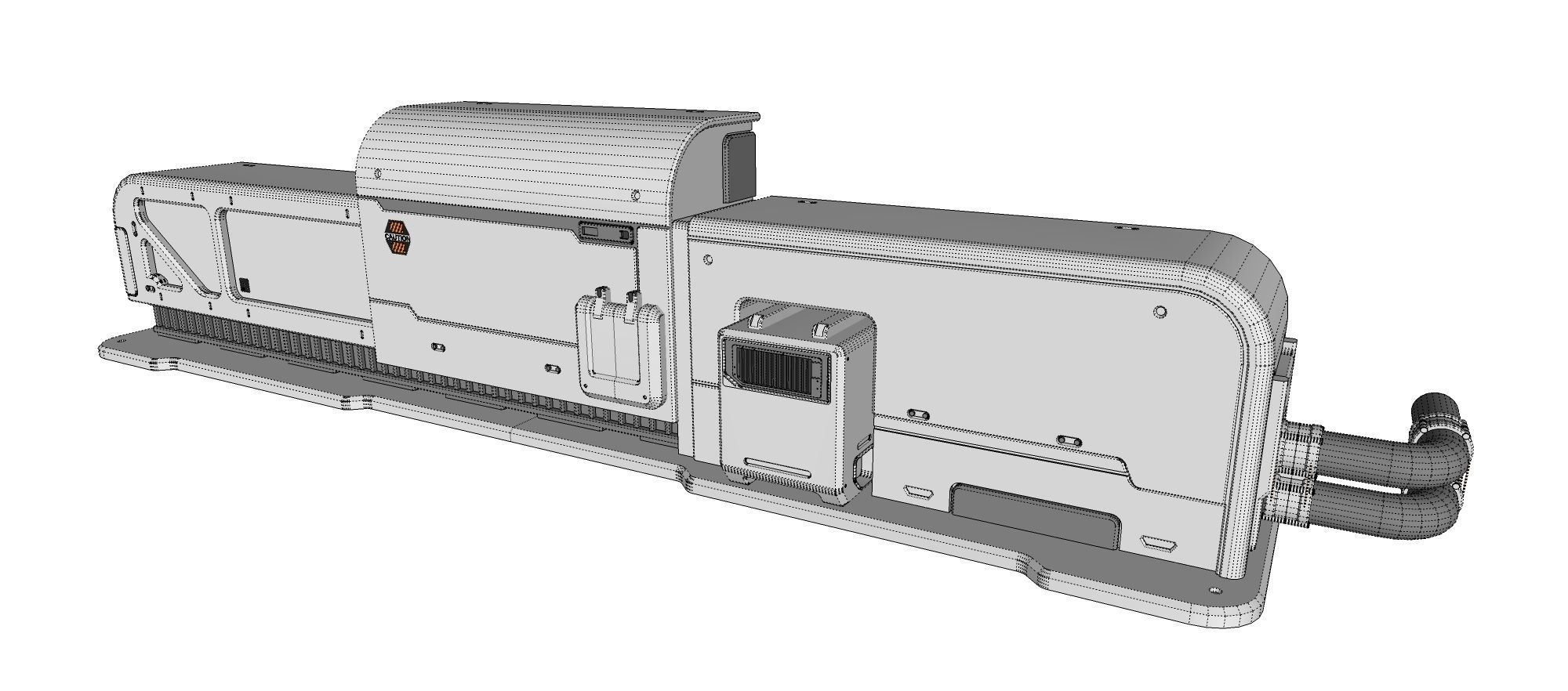 sci-fi Architecture kitbash 12 3D model_17
