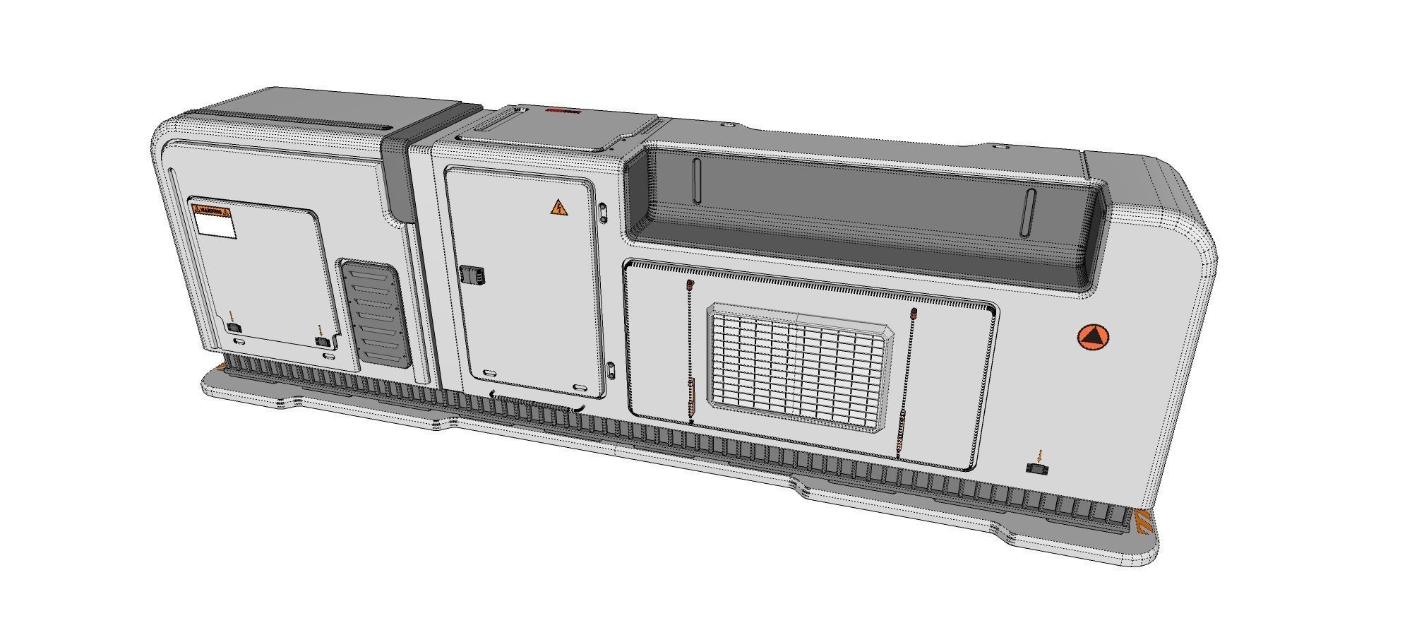 sci-fi Architecture kitbash 12 3D model_16