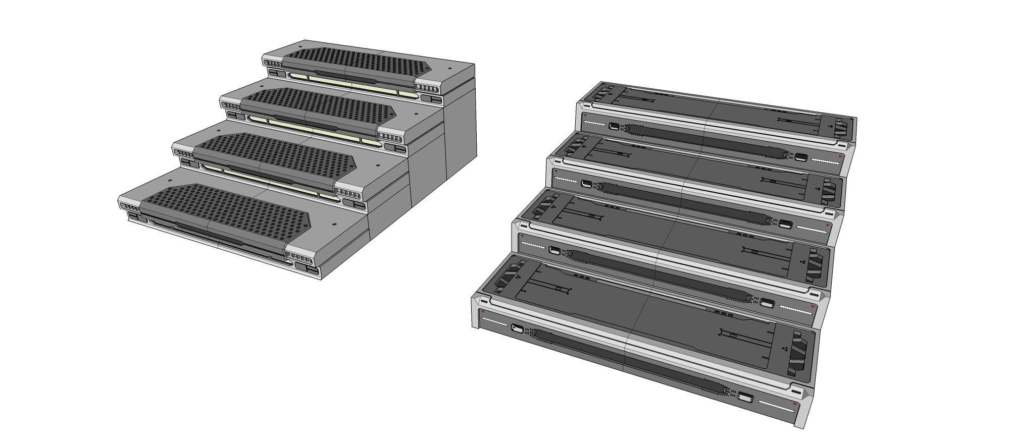 sci-fi Architecture kitbash 12 3D model_20