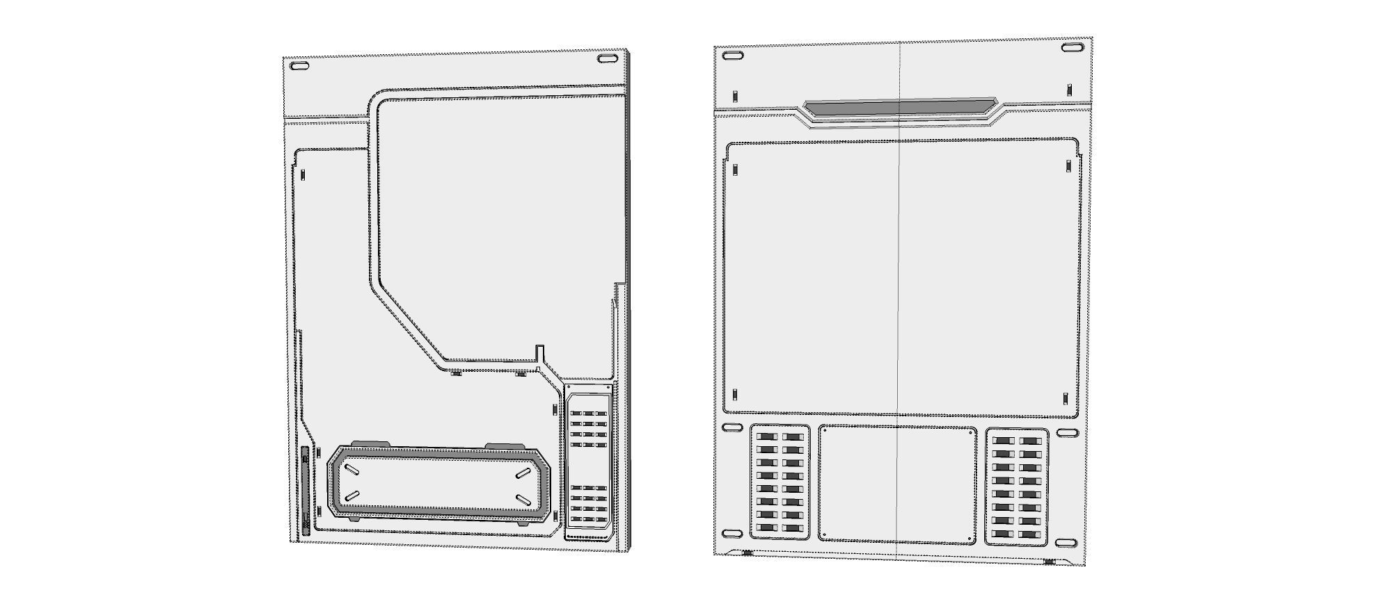 sci-fi Architecture kitbash 12 3D model_24