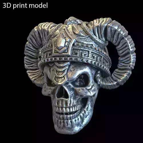   skull Pendant jewelry Demon vol4