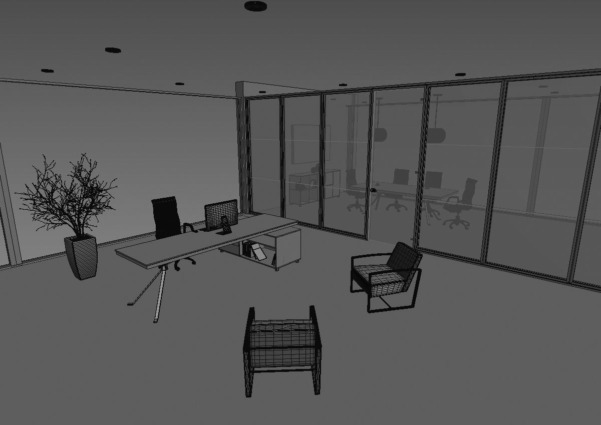 office interior md699 c07 3D model_38