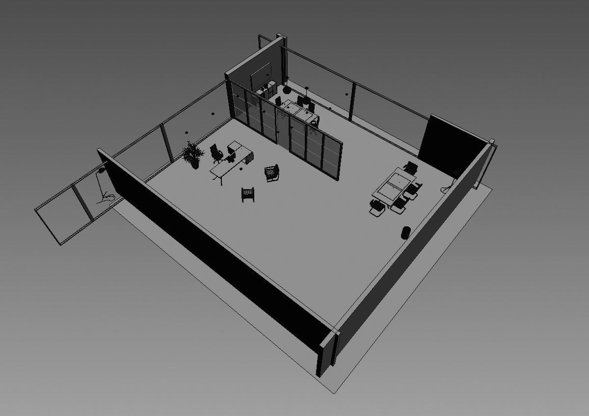 office interior md699 c07 3D model_1