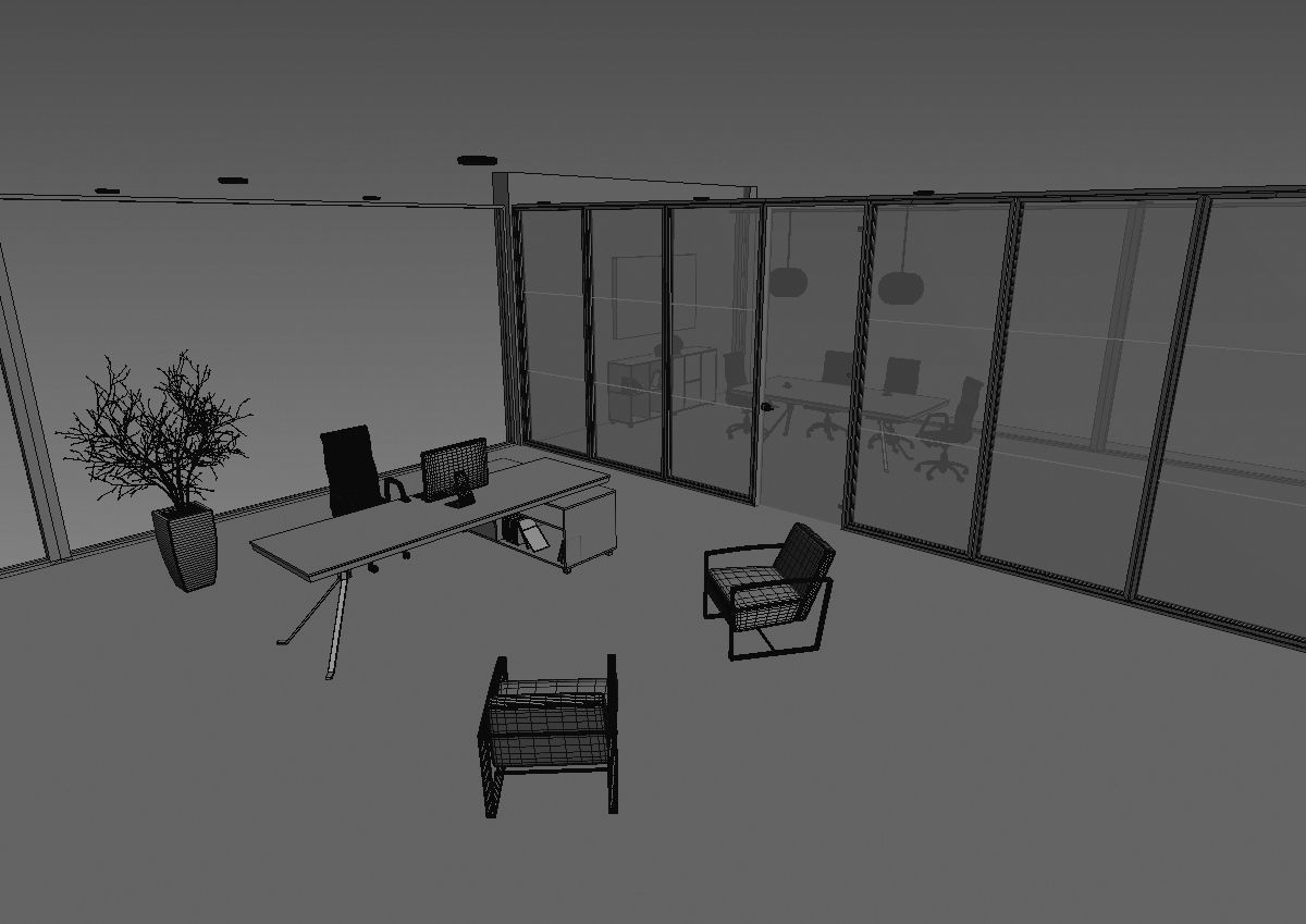 office interior md699 c07 3D model_34