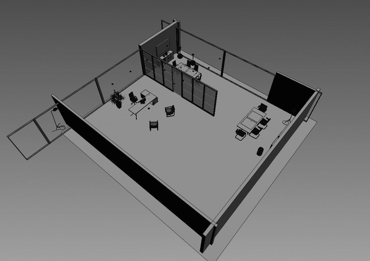 office interior md699 c07 3D model_3