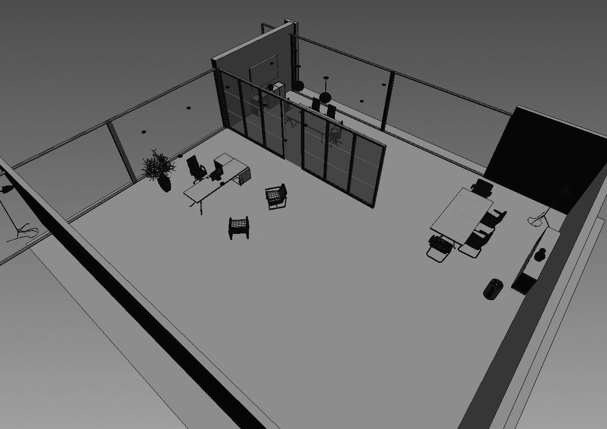 office interior md699 c07 3D model_10