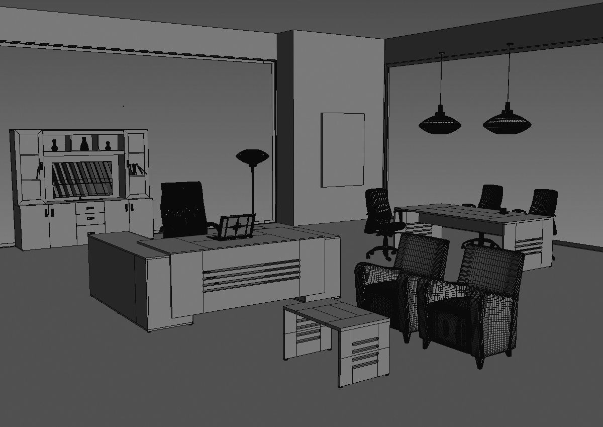 office interior md699 c07 3D model_42