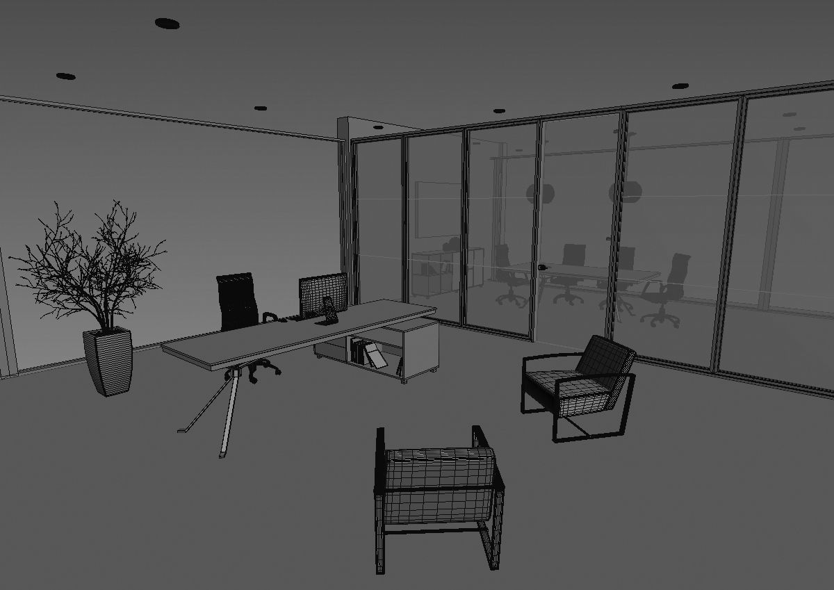 office interior md699 c07 3D model_41