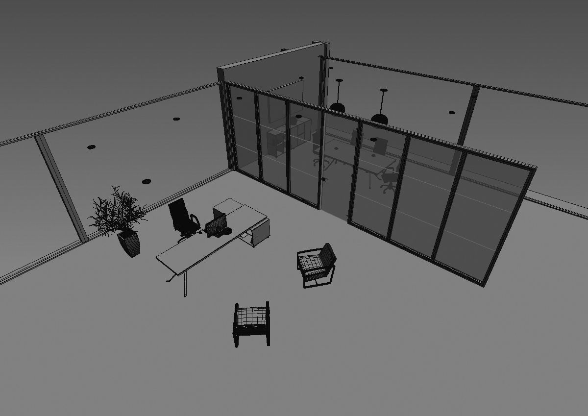 office interior md699 c07 3D model_19