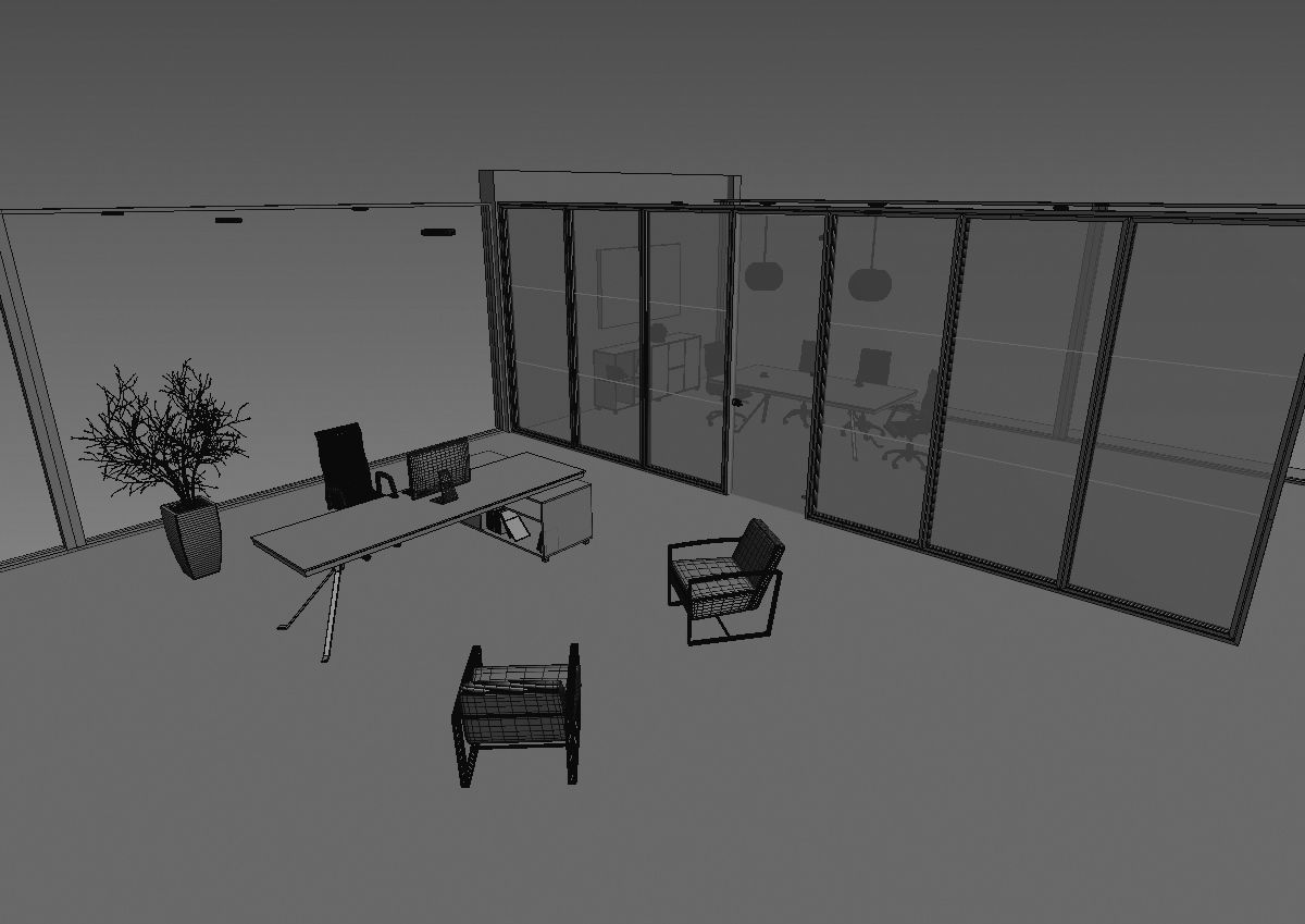 office interior md699 c07 3D model_31