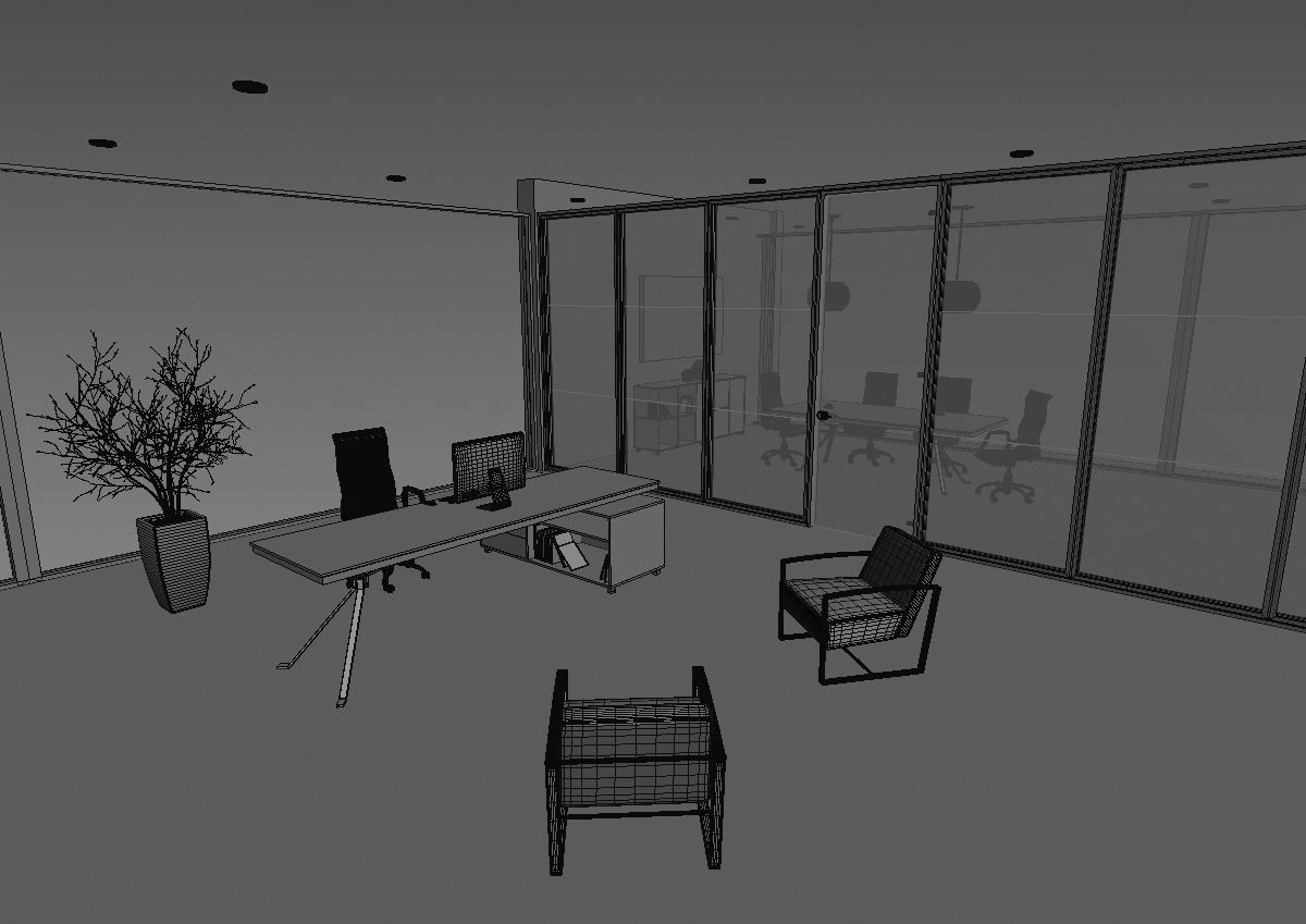 office interior md699 c07 3D model_39